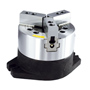 STATIONARY PNEUMATIC POWER CHUCK 5" 3 SOFT JAWS WITH CYLINDER